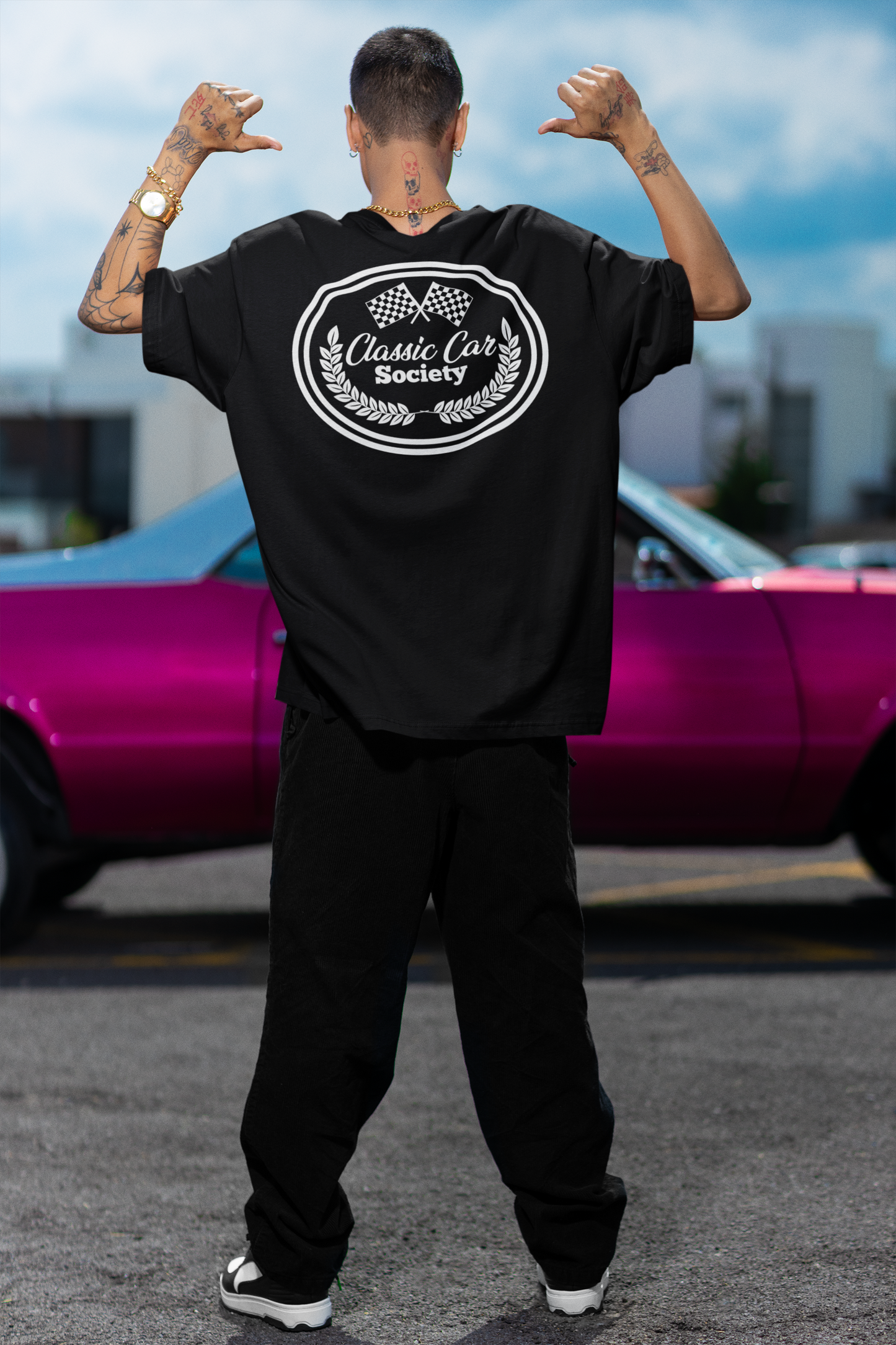 Classic Car Society - Oversized Shirt