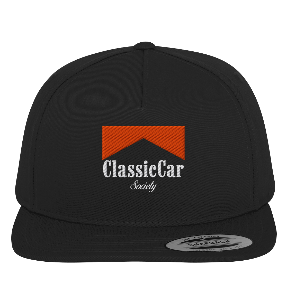 Flatback Cap mit Stick